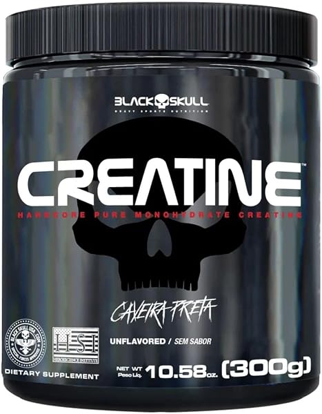 Creatine Monohydrate Black Skull