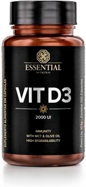 Essential Nutrition Vit D3 2000UI